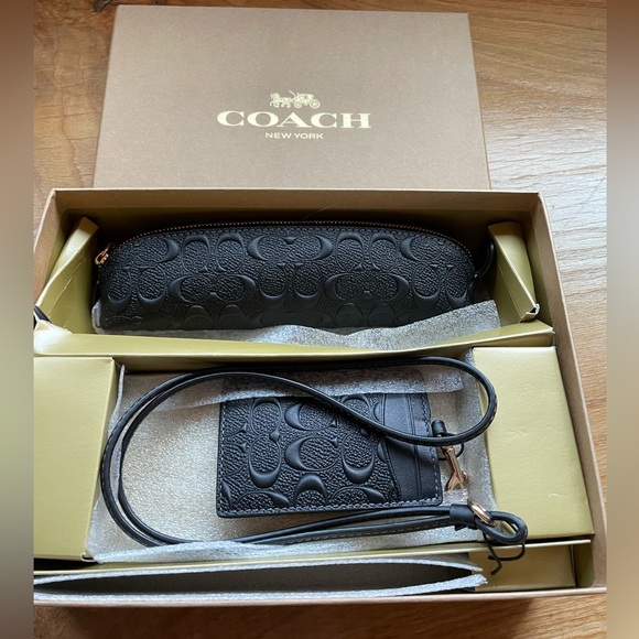 🆕 Coach 💞BXD Sig LTH PNCL in Signature Leather - Picture 2 of 12